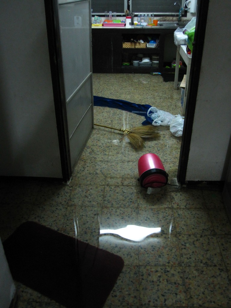 Flooded Kitchen